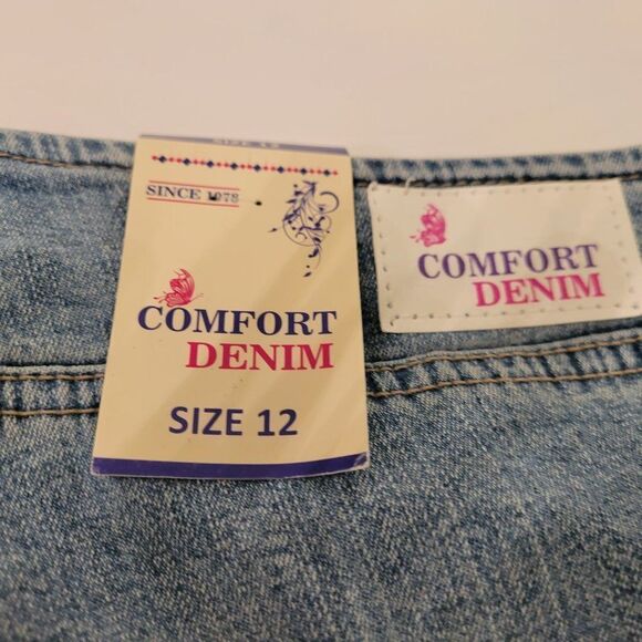 BRAND NEW COMFORT DENIM SHORT - Picture 15 of 16